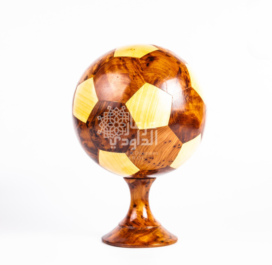 Decorative Wooden Globe